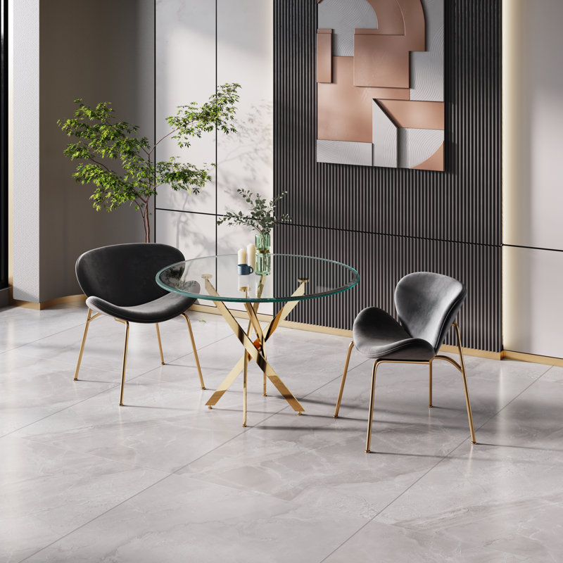 Petite chaise de bureau, chaise de bureau sans roulettes, chaise de bureau à domicile
