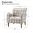 Arching Upholstered Armchair-1625562472