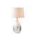 Whitewash Resin 24 inch Table Lamp
