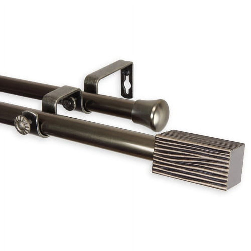  Alder 13/16" Double Curtain Rod