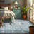 Leaves Floral Machine Washable Area Rug with Rubber Backing for Living Room Modern Non-Slip Dining Room Rug Non-Shedding Rugs for Bedroom-1734437652