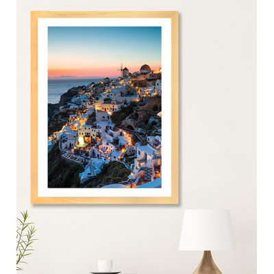 Santorini Evening par Matteo Colombo - reproduction de photo