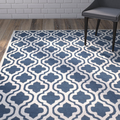 Ruben Navy / Ivory Area Rug