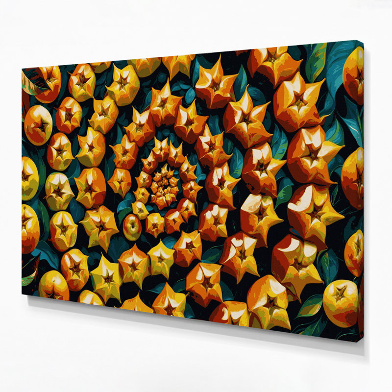 Art mural sur toile, fruits, H 12 po x l 18 po