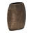 Rochella Modern Aluminum Metal Decorative Vase with Geometric Textured Design - Contemporary Accent for Elegant Decor-86749034-86749035