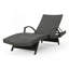 Fauteuil en osier avec accoudoirs Salem