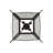 20" Square Terena 4 Light Pendant