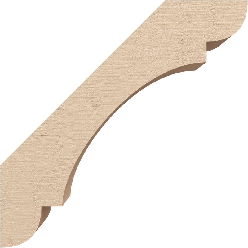Attelle de genou olympique en cèdre brut TimneThane, H 8 po x l 3 po x P 8 po