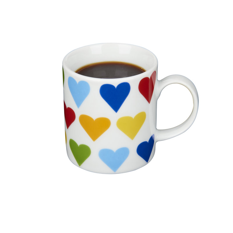Hearts 6 Piece Mug Set