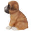 Statue boxer chiot partenaire