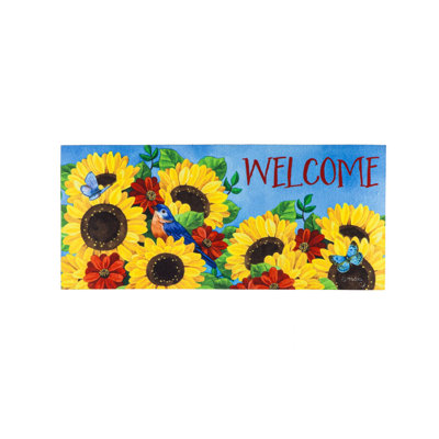 Tapis d'intérieur / extérieur antidérapant 22 po x 10 po Sassafras