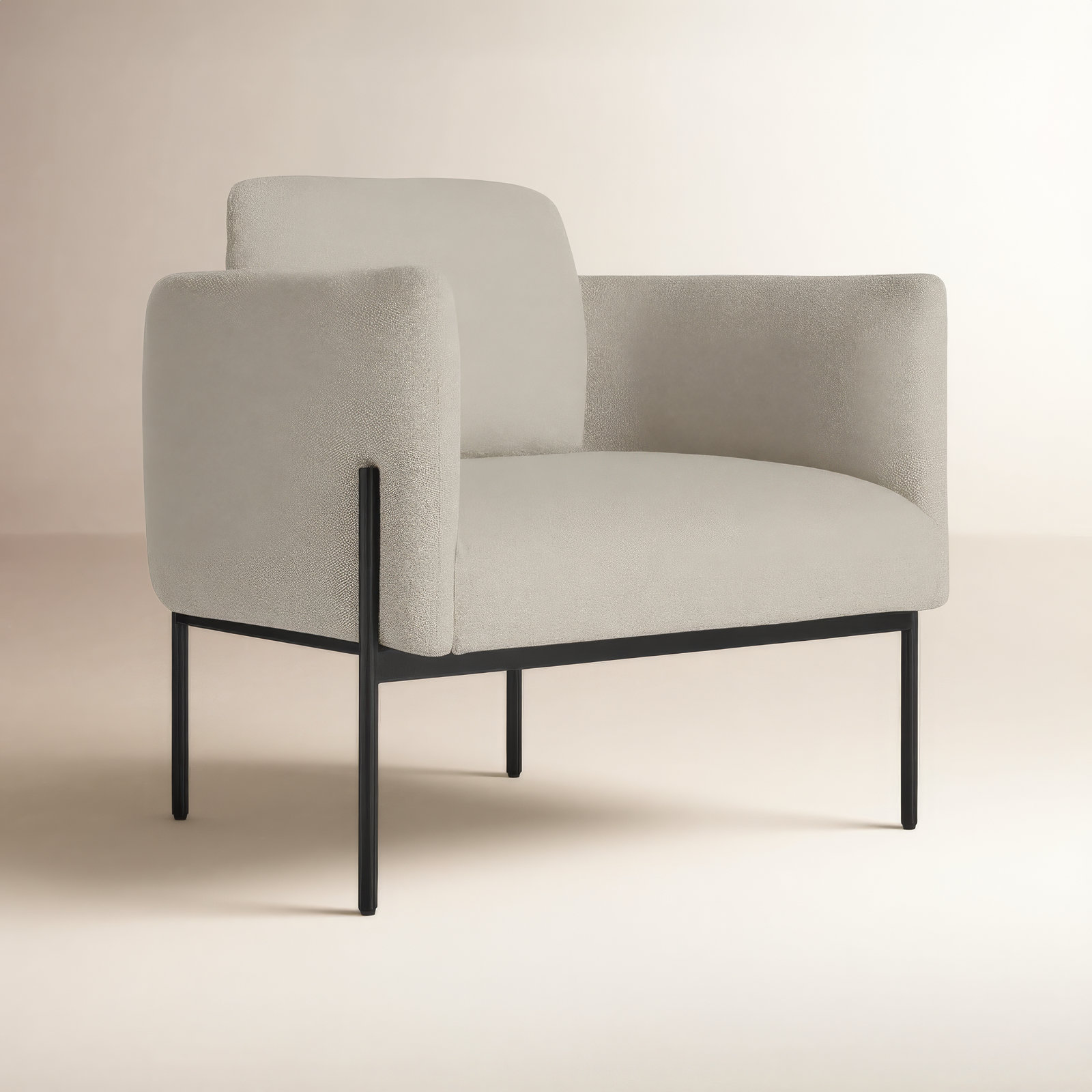 Getup Upholstered Armchair, Kelso Sand Polyester