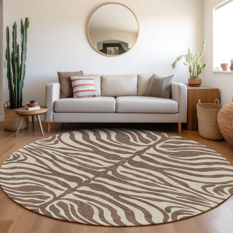 Chayden Area Rug, Round 8'