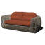 Dynasty Outdoor - Seat Patio Sofa-35571859-35571904