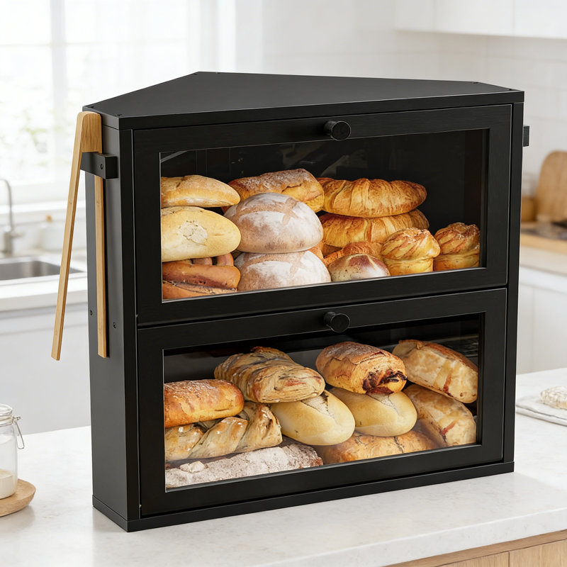 Wood Food Storage Container
