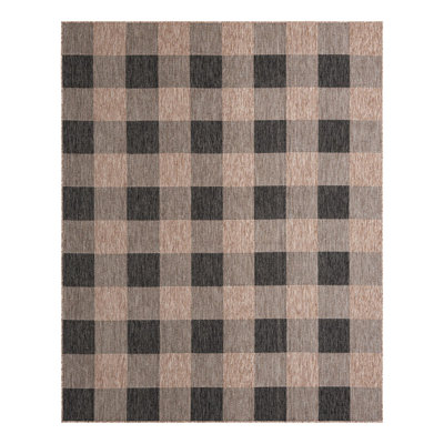Talih Checkered Indoor / Outdoor Rug