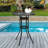 Brionie Round Aluminum Outdoor Bar Table