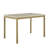 Mizell 4 - Person Faux Marble Top Four Leg Dining Set