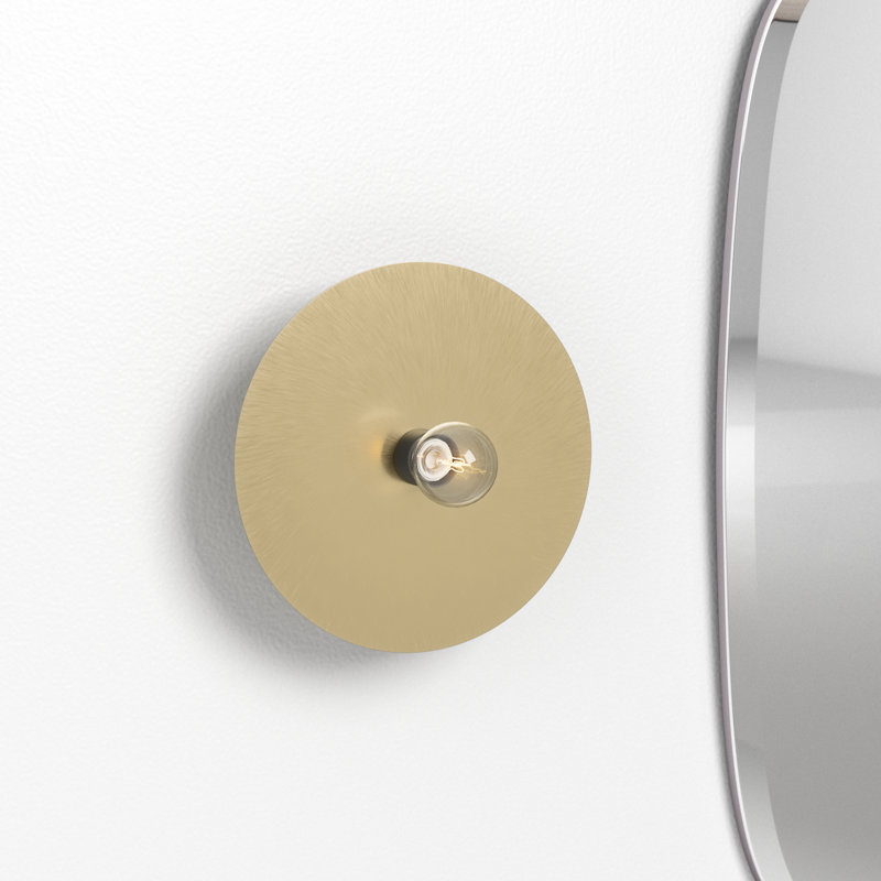 Hooke Steel Flush Mounted Sconce