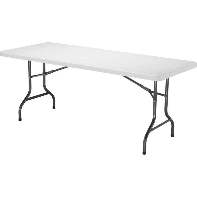 Rectangular Folding Table, 75cm H x 182cm W x 75cm D