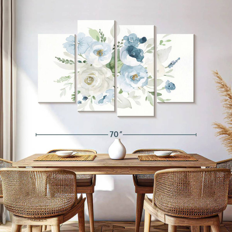 Harnek Essence of Spring II - bleu, H 42 po x l 68 po
