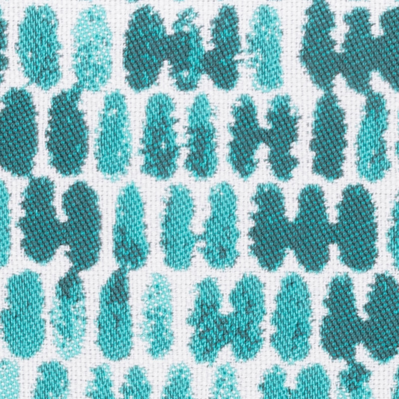 Thumbprint Square Indoor/Outdoor Pillow Cover & Insert, Square 20", Aruba