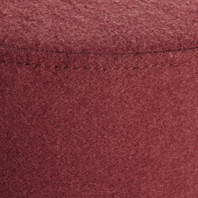 Bumper Cylinder Pouf, Vesper Brick
