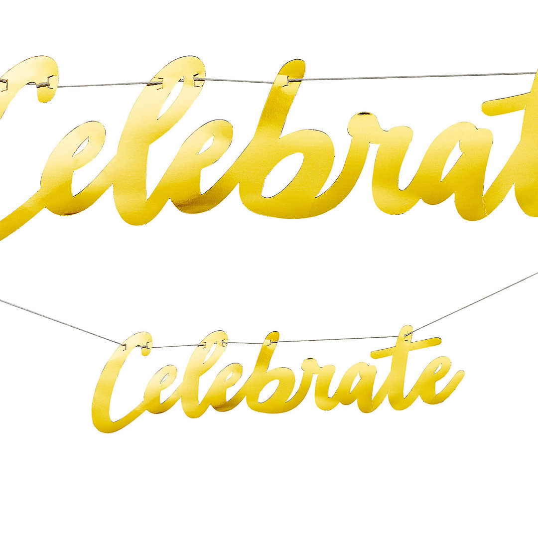 Paper Birthday Banner Oriental Trading Company