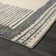 Tribal Geometric Area Rug in Gray