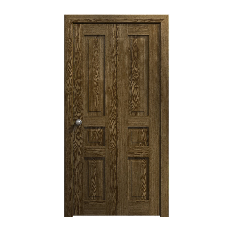 Portes coulissantes pliantes pour garde-robe | Ego 5012 | Ensemble de quincaillerie pour moulures robustes | Portes de garde-robe de chambre en bois massif