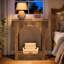 2 Tier Wood End Side Table Set With Innovative Arched Design-1077141340