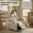  Power Recliner Chair Swivel Glider, Nursery Glider Recliner, Chenille Rocking Recliner Chair For Living Room-Beige