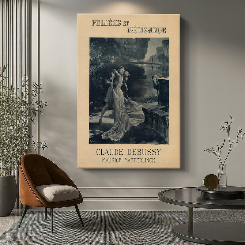 Pelléas et Mélisande (affiche de l'Opéra), 40 po x 60 po