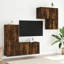 Unfinished Entertainment Centre for TVs up to 28" with Fireplace Included-98524186