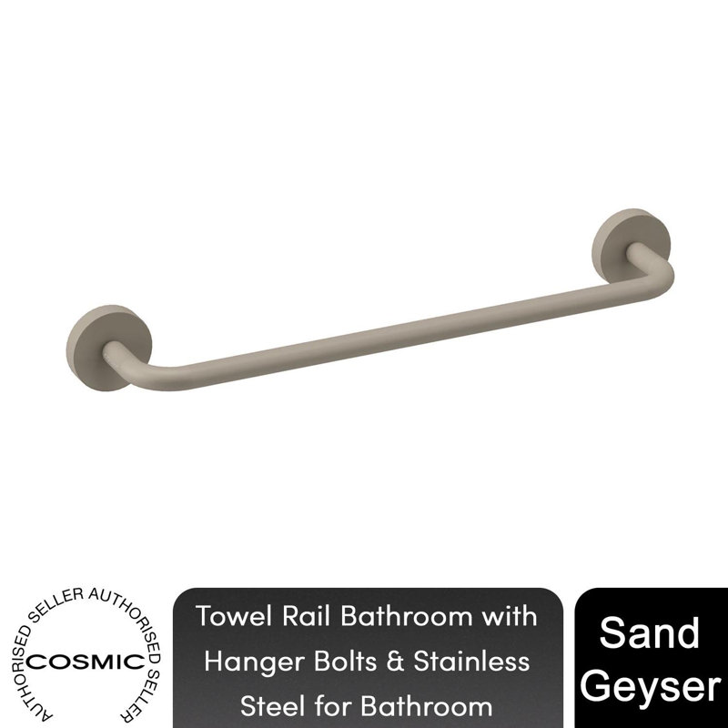 Brayli 40 cm L Towel Stand, Stainless Steel