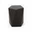 Table d'appoint de patio avec plateau pentagonal et base solide-819365796