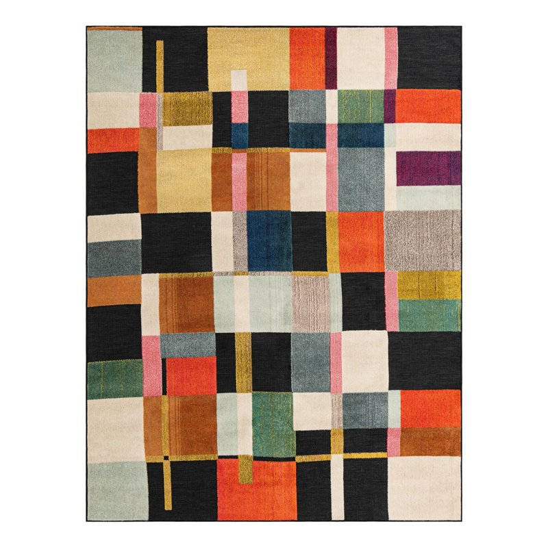 Tapis Bungalow Rose Tamaris Caimin, Rectangle 7 pi 10 po x 10 pi