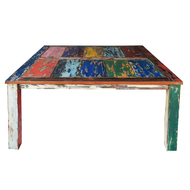 Boylon Square Solid Wood Dining Table