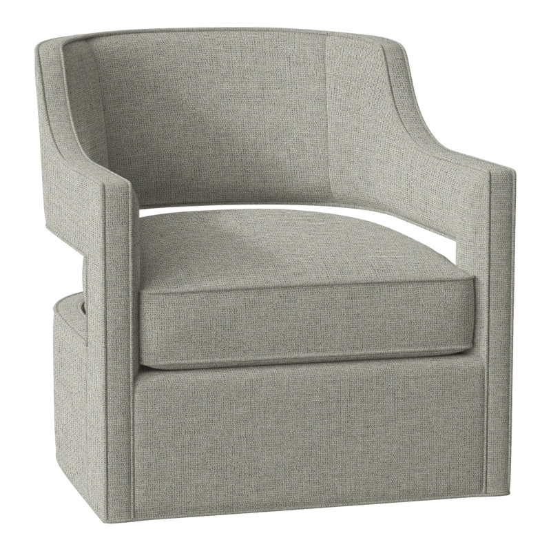 Phoebe 29.5" W Swivel Armchair, Perigold Play Sage