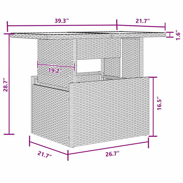 Dimensions du produit