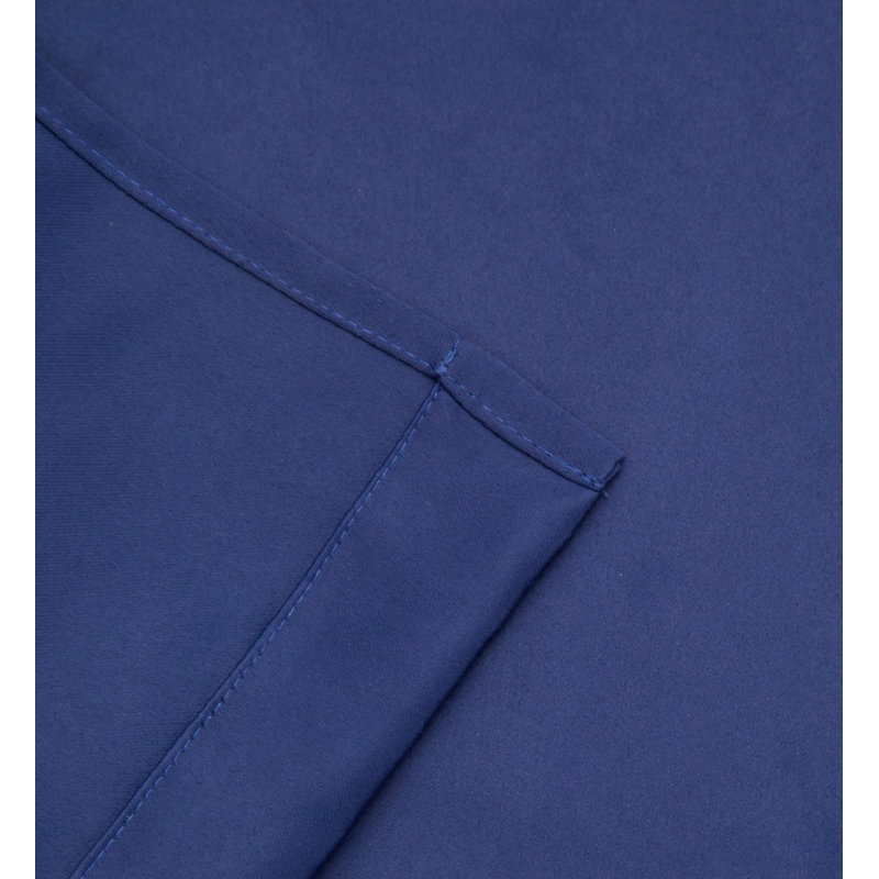 Très large rideau obscurcissant NICOLE PATIOS, l 102 po x L 84 po, Bleu marine