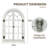 Farmhouse Wood Wall Mirror Window Mirror with Opening Doors, Solid Wood Frame Wall Mirror, 1:1 HD Shatterproof Glass, Decorative Wall Mirror for Living Room, Bedroom, Entryway-231419565-230601976