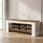 Upholstered Bench with Shoe Storage