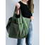 Sac à bandoulière femme grande capacité vert