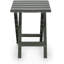 Table d'appoint extérieure à pliage rapide Adirondack, table d'appoint en plastique durable, couleur sauge