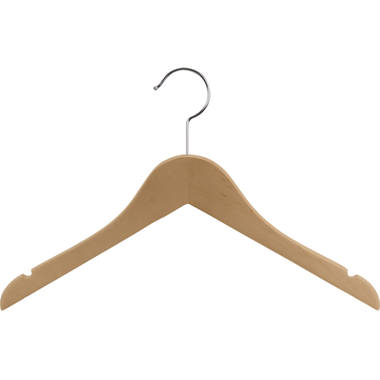 Rebrilliant Wood Standard Hanger for Dress/Shirt/Sweater & Reviews