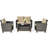 Chali 4 - Person Patio Conversation Set