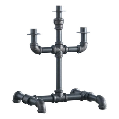 15'' H Metal Tabletop Candelabra