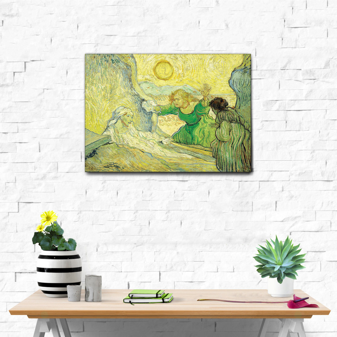 Wandbild Die Auferstehung des Lazarus von Vincent Van Gogh