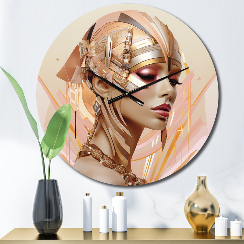 Horloge murale Futuristic Glam Model V, Moyenne